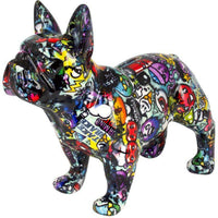 Franse Bulldog Jack | Spaarpot | Graffiti