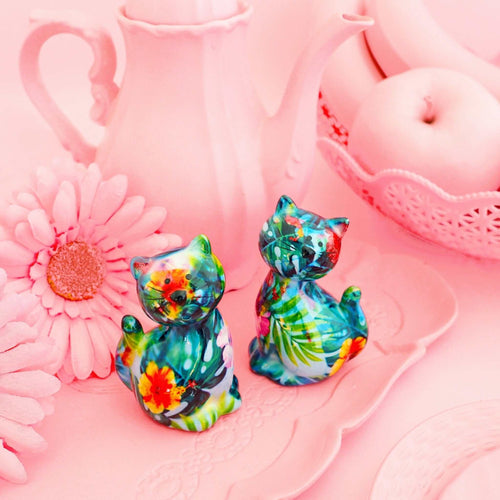 Kat Caramel | Peper En Zout Set