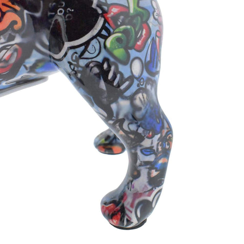 Franse Bulldog Jack | Spaarpot | Graffiti