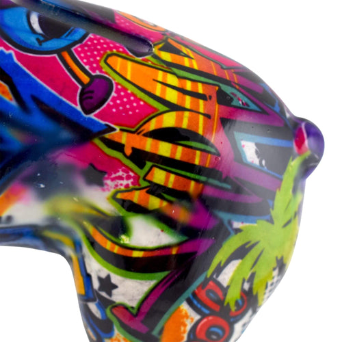 Franse Bulldog Jack | Spaarpot | Graffiti