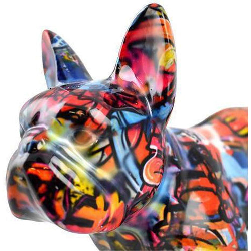 Franse Bulldog Jack | Spaarpot | Graffiti