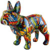 Franse Bulldog Jack | Spaarpot | Graffiti