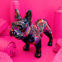 Franse Bulldog Jack | Spaarpot | Graffiti